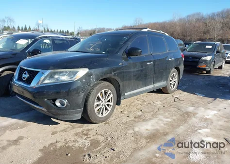 2016 Nissan Pathfinder Sl from USA, damaged, VIN 5N1AR2MN4GC605901